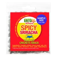Spicy Sriracha Cricket Snacks by EntoLife