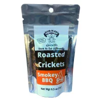 Smokey BBQ Roasted Crickets by Gym-N-Eat Crickets
