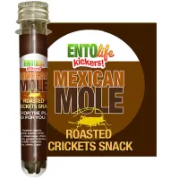 Mexican Mole Mini-Kickers Flavored Cricket Snacks by EntoLife