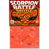 Strawberry Scorpion Battle Brittle by Entosense