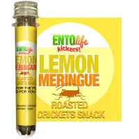 Lemon Meringue Mini-Kickers Flavored Cricket Snacks by EntoLife