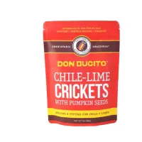 Chile-Lime Crickets with Pumpkin Seeds by Don Bugito